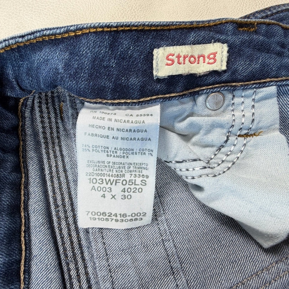 Wrangler Riggs Workwear Womens Bootcut Jeans Blue Medium Wash Size 4x30 - Picture 2 of 13